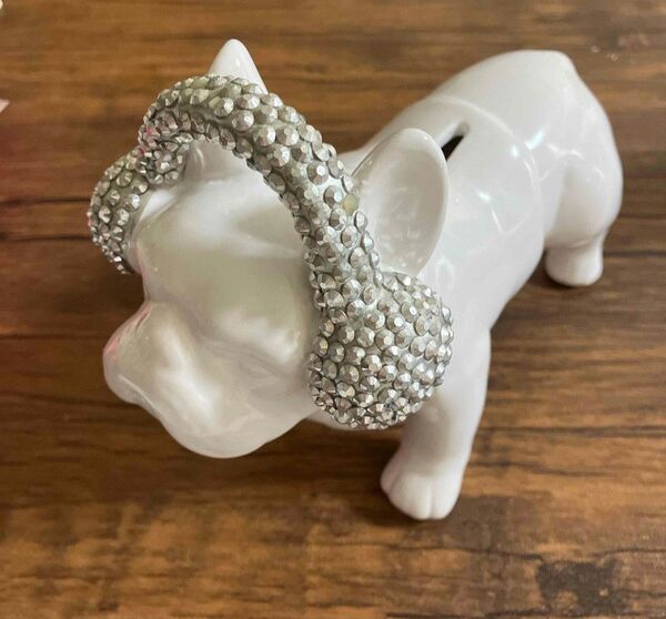 Francfranc 貯金箱 ブルドッグ 犬