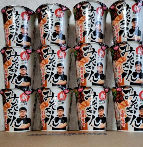最安値 HIKAKIN PREMIUM 新みそきん 濃厚味噌ラーメン 12個セット