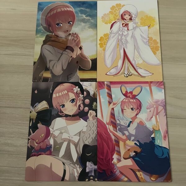 計23点 五等分の花嫁 中野一花 クリアファイル ボード アクリルスタンド 一番くじ カード
