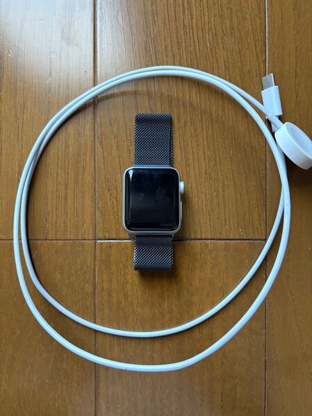 apple watch series3 38mm 充電コード付き 初期化済み アクティベーションロック解除済み
