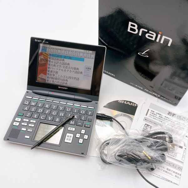 極美品 SHARPシャープ Brain PW-AC890 電子辞書