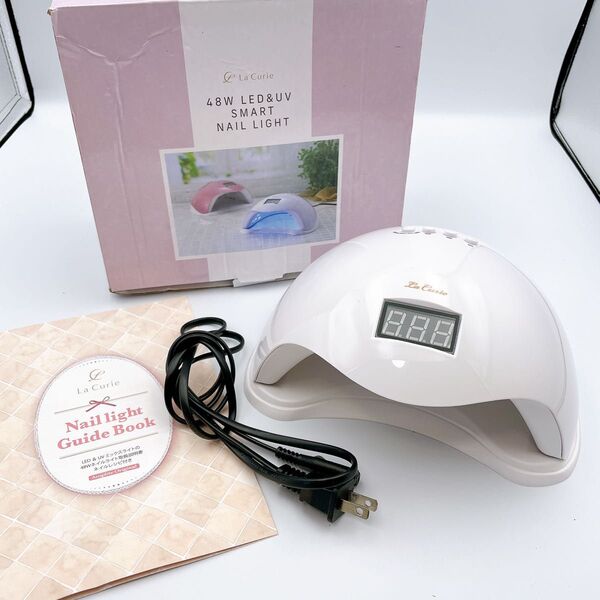 未使用 La Curie 48W LED UV ネイルライト ジェルネイル