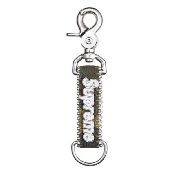 Supreme x b.b. Simon Denim Keychain "Woodland Camo"
