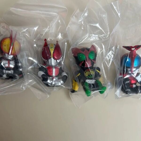 まちぼうけ 仮面ライダーの場合 コンプリート 待ちぼうけ ファイズ オーズ 等 フィギュア 綿棒1本