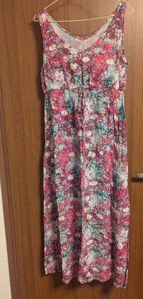 GU 蜷川実花 ロングワンピース マキシワンピース