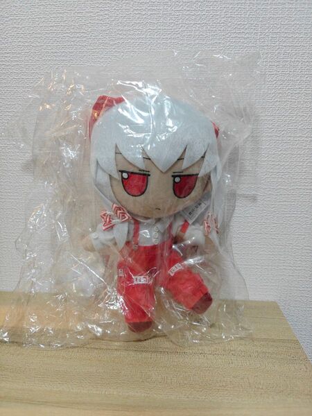 東方project ぬいぐるみ シリーズ18 藤原妹紅 ふもふももこ GIFT 缶バッジ付き