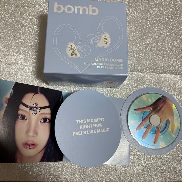 ILLIT bomb merch ver. CD トレカ、イヤホンなし