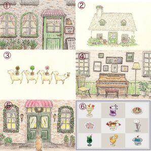 【ポストカード】選べる4点セット