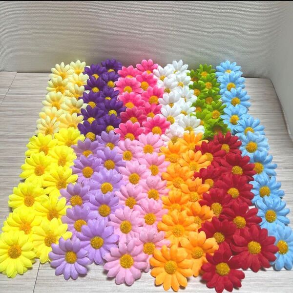 NO0615-01 造花 花材 パーツ ハンドメイド 小さい花 小花 ミニパーツ 素材 デイジー 花びら かわいい ミニ花