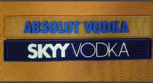 【非売品】未使用 バーマット 2枚セット ノベルティ ウォッカ お酒 スピリッツ SKYY VODKA