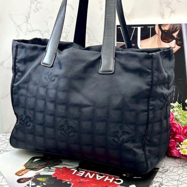 ★美品★ CHANEL シャネル ニュートラベルライン トートバッグ MM