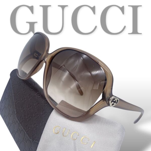 【美品】GUCCI グッチ sunglasses vintage unisex Heart GG3500 サングラス ケース付