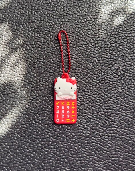 サンリオキャラクターズ レトロミニチュアチャーム ハローキティ 電卓