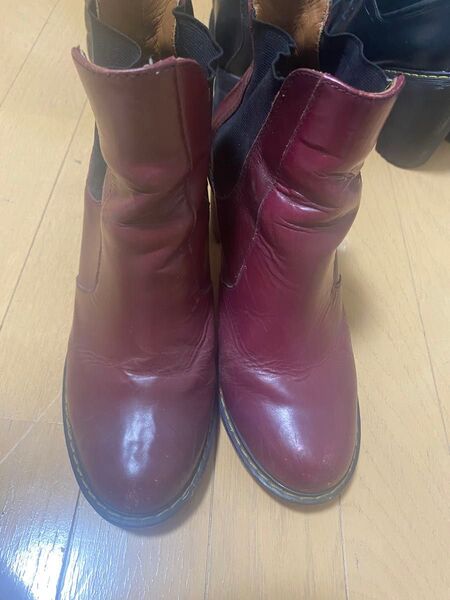 ドクターマーチン/Dr. Martens/チェルシーブーツ UK6 チェリーレッド