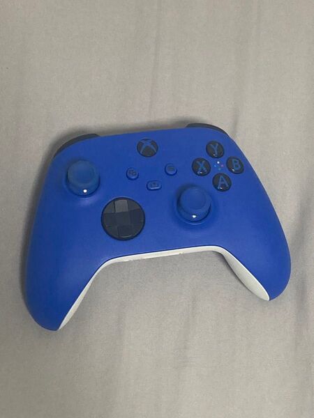 【純正品】Xbox ワイヤレス コントローラー (ショック ブルー) ※箱無し