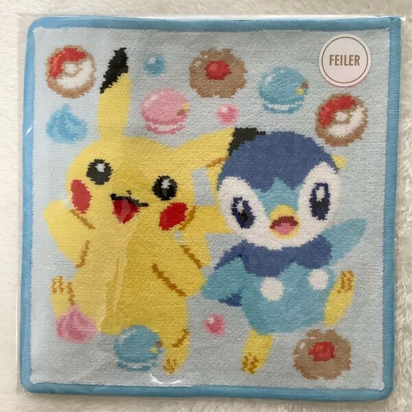 FEILER ポケモン ピカチュウ ポッチャマ フェイラー タオルハンカチ ハンカチ ラブラリーバイフェイラー