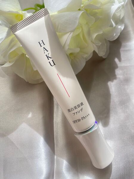 ◆匿名配送送料込み◆少量使用◆資生堂HAKU 薬用 美白美容液ファンデ ピンクオークル10