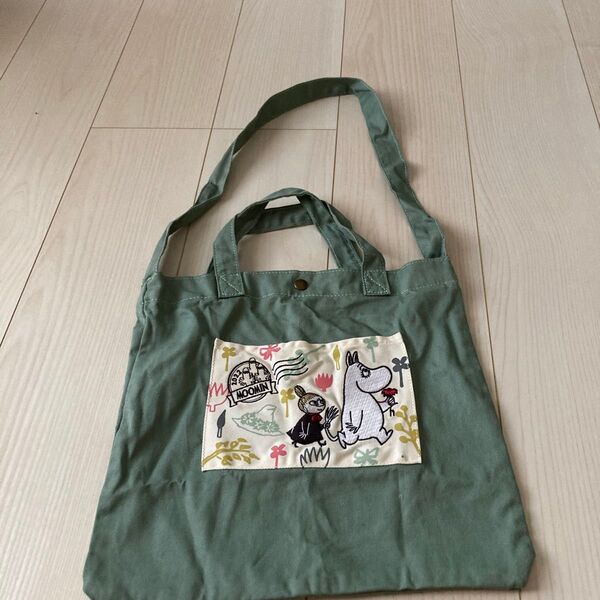 ムーミンリトルミィ郵便局限定トートバッグ美品