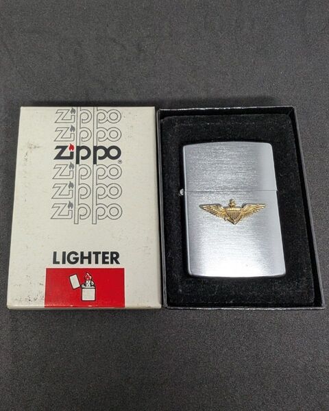 1978年製 NAVY WING ZIPPO 海軍 アメリカ 米国 トップガン ミリタリー ヴィンテージ 年代物