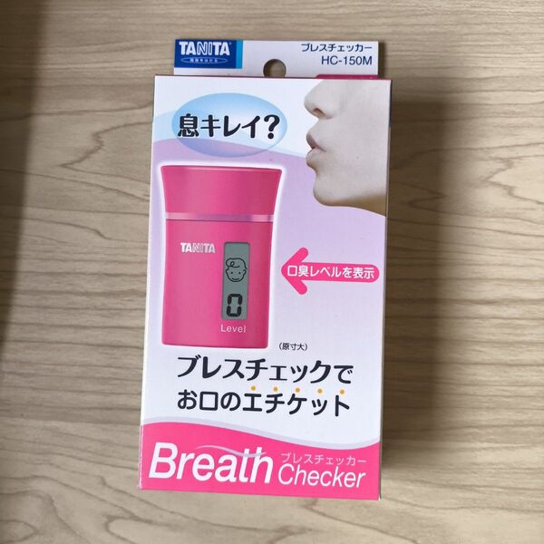 ブレスチェッカー HC-150MPK(ピンク) タニタ