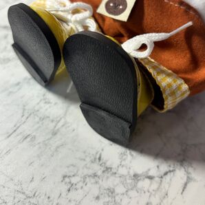 すのチルBIGぬいぐるみサイズ ひも靴 イエロー