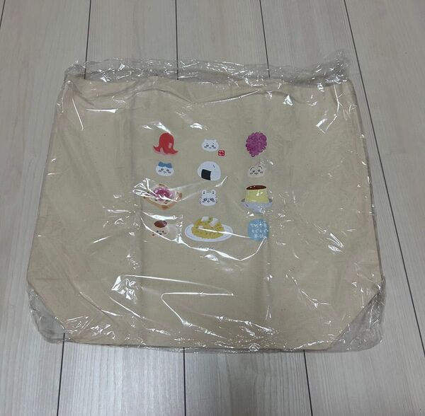 【新品未使用】 ちいかわ もぐもぐ本舗 京都 伏見稲荷限定 大きめトートバッグ