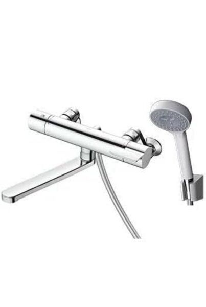 TOTO 浴室用壁付サーモスタット混合水栓 220mm コンフォートウェーブ90φ TBV03406J1