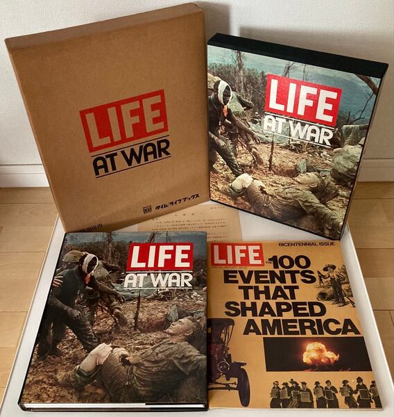 写真集 LIFE AT WAR タイムライフブックス 写真雑誌ライフ誕生〜休刊迄36年間誌上を飾った戦争写真傑作集 日本語版