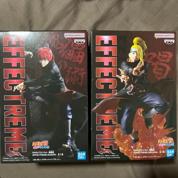 NARUTO-ナルト- EFFECTREME フィギュア サソリ デイダラ