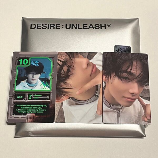 ENHYPEN DESIRE:UNLEASH ENGENE ver. ニキ コンプセット