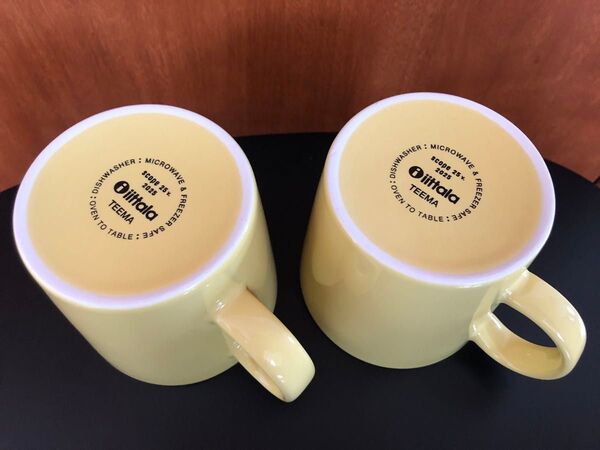 イッタラ ティーマ マグカップ スコープ特注 イエロー ペア 2コセット