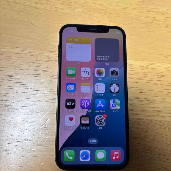 中古 simフリー バッテリー新品 iPhone12 64gb ブラック docomo