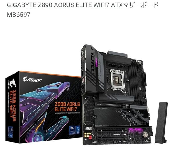 ギガバイトAROUS Z890 ELITE Wifi7 ATXマザーボード GAMING intel LGA1851