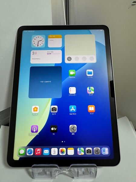 【美品・バッテリー100%】iPad Air 第6世代 11インチ (M2) 128GB ホワイト Wi-Fiモデル