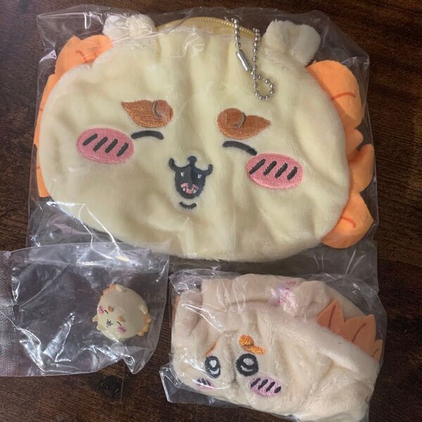 ちいかわシーサー おかおポーチ&シュシュ&マスコット