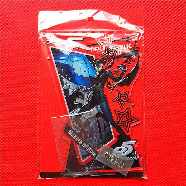 ☆早い者勝ち☆ 新島真 デカアクリルスタンド ペルソナ5 Persona5 P5