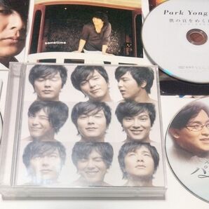 パク・ヨンハ アルバムCD present初回限定版 他CD+MV スタードキュメンタリーdvd(パッケージなし)セット