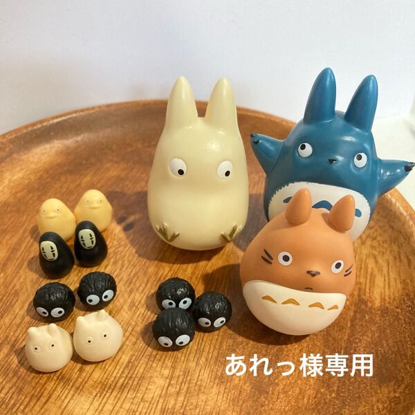 トトロおきあがりこぼし+おまけ3個+ミニチュア各2×4種セット