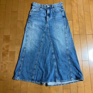 ZARA デニムロングスカート