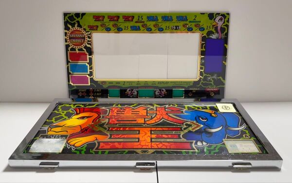 パチスロ サミー 獣王 パネル ジュウオウ sammy 実機 部品