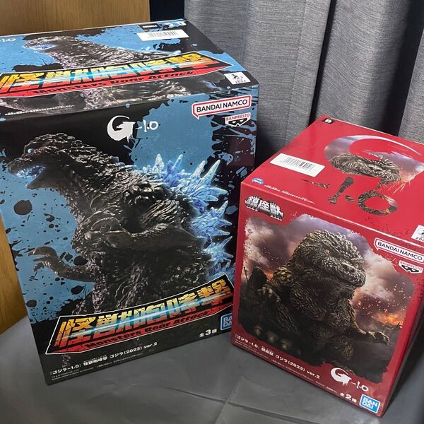 ゴジラ-1.0 怪獣咆哮撃 ゴジラ2023ver.2 A『ゴジラ-1.0』 鎮座獣 ゴジラ(2023)ver.2 B 2体セット