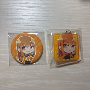 カラフルピーチ えと 2023年ビジュ 缶バッジ アクキー 2点セット