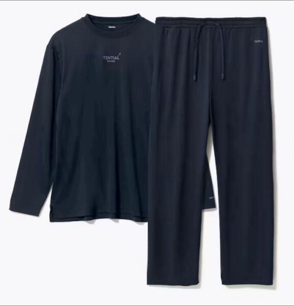 TENTIAL BAKUNE Dry ロング上下セット2XL ブラック