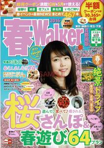 【送料無料】新品未読品 有村架純 春ウォーカー Walker 2016年