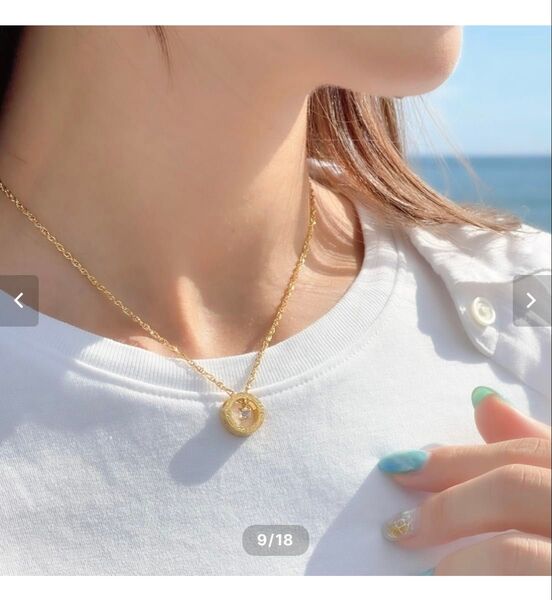 新品 piena ハワイアンペンダントネックレス サージカルステンレス