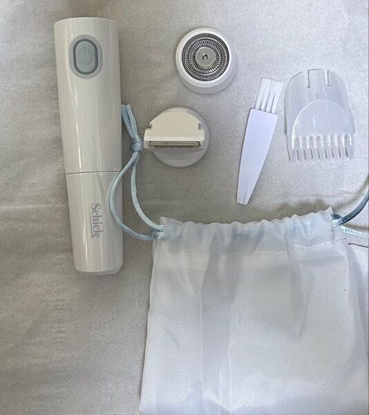 シック Schick サロンプラス V.I.O ダブルシェーバー 一回のみ使用 防水 脱毛 シェービング カミソリ 電気シェーバー