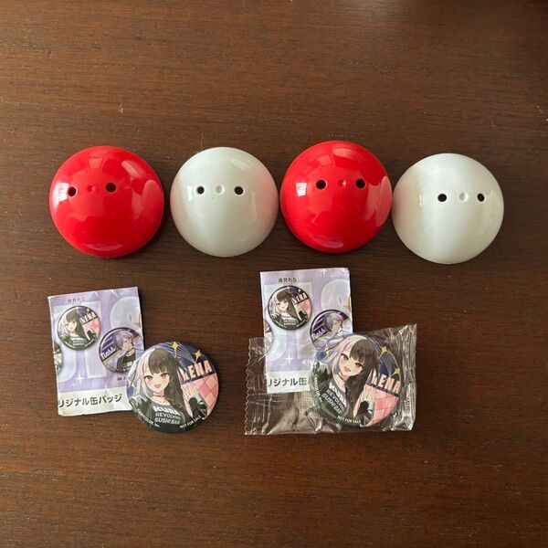 新品未使用 くら寿司 にじさんじ 夜見れな 缶バッジ