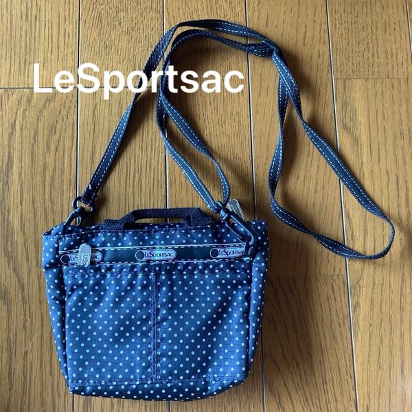 LeSportsac レスポートサック ドット柄 サコッシュ ポシェット 付録 ショルダー ミニバッグ レスポートサック