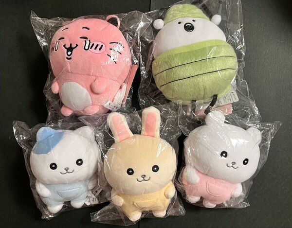 ちいかわ なんとかバニア ぽてたま ぬいぐるみ なんか似てるの うさぎ ハチワレ 虫 キメラ ナガノ