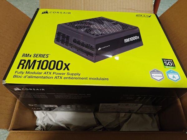 CORSAIR RM1000x 電源ユニット 1000W 未使用